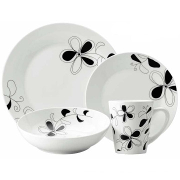 16PC Decal Porcelain Dinner Set (TM0604)